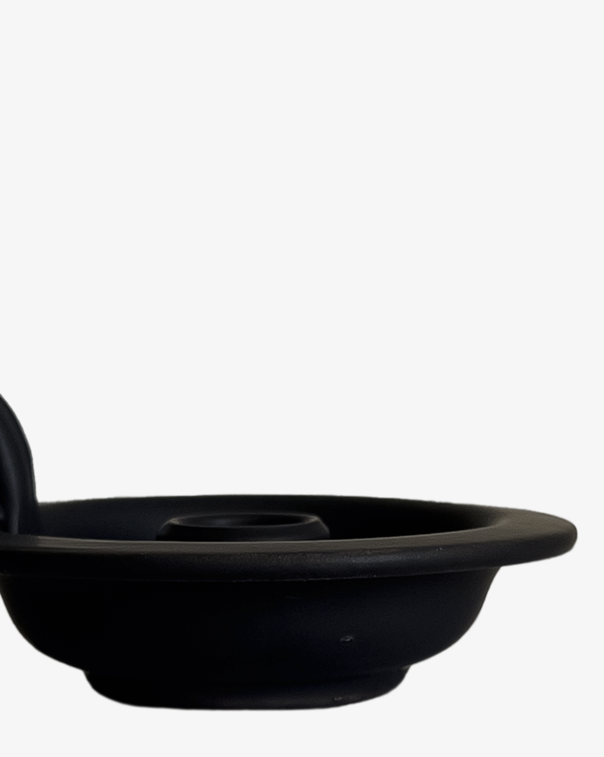 Kerzenhalter schwarz