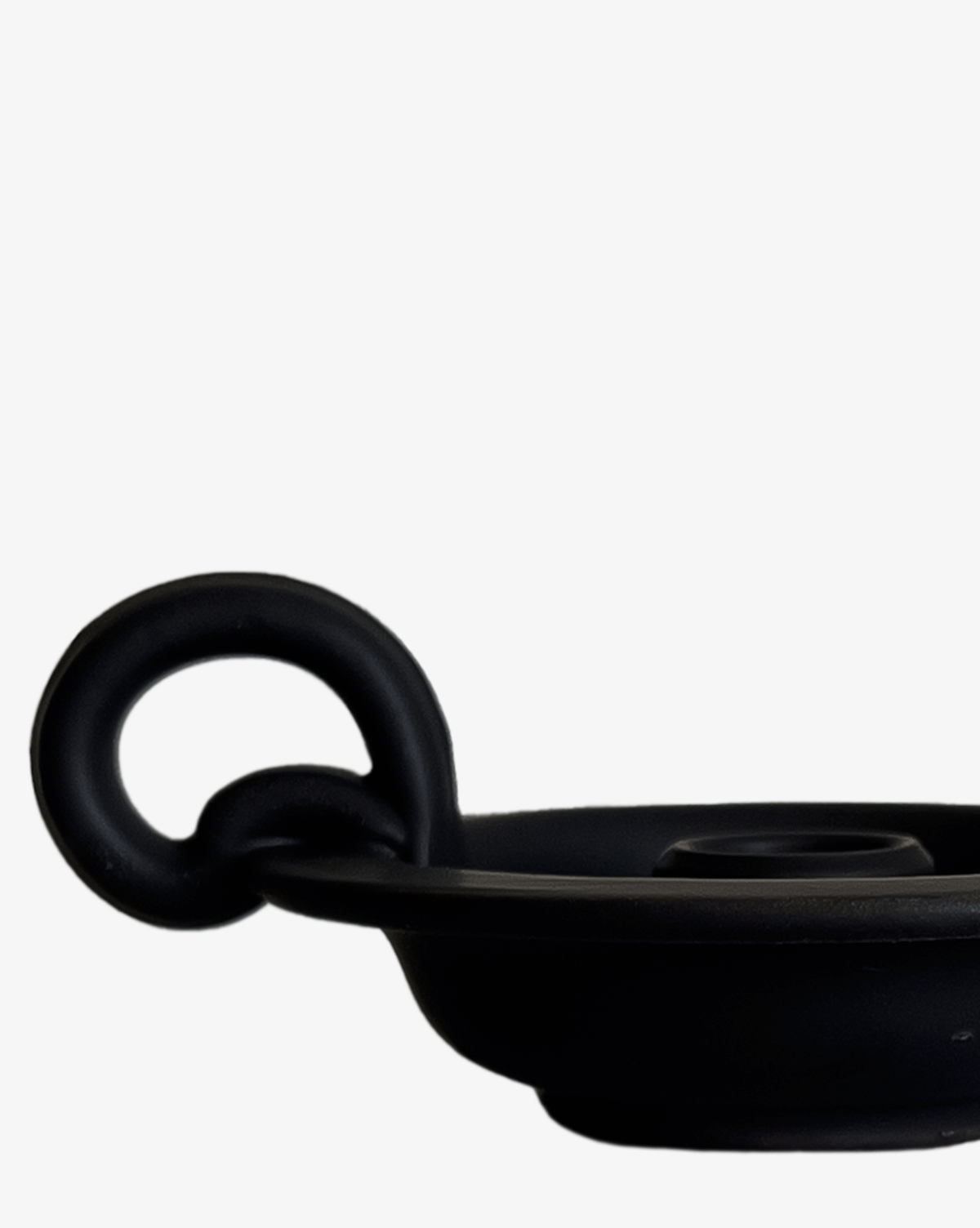 Kerzenhalter schwarz