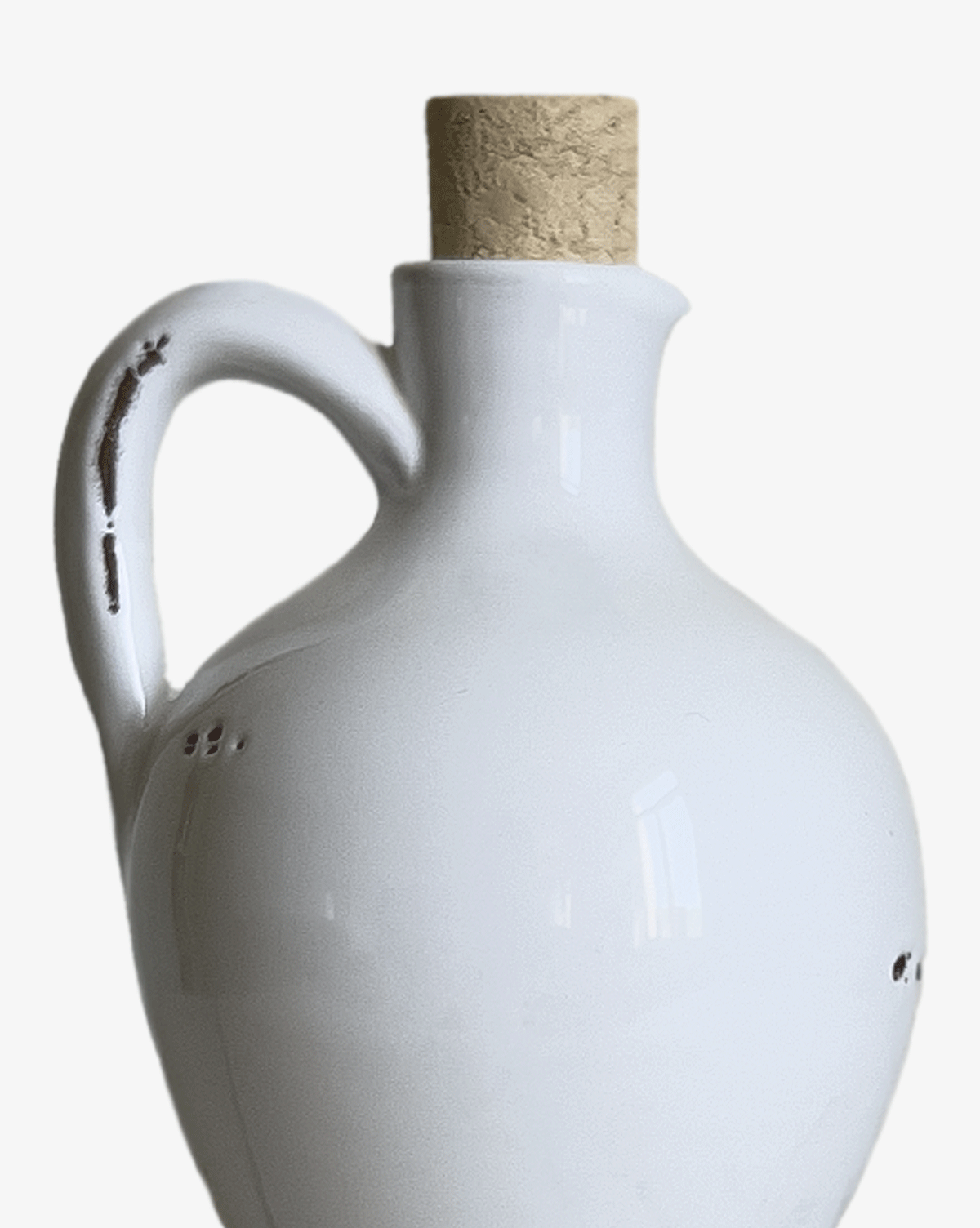 Ölflasche Bombata weiß