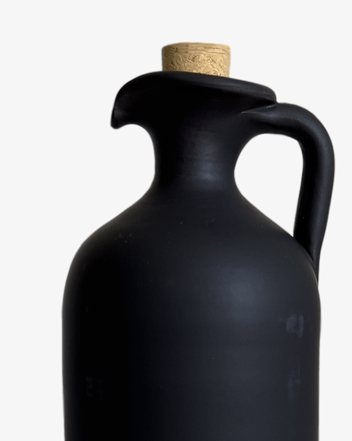 Ölflasche groß schwarz