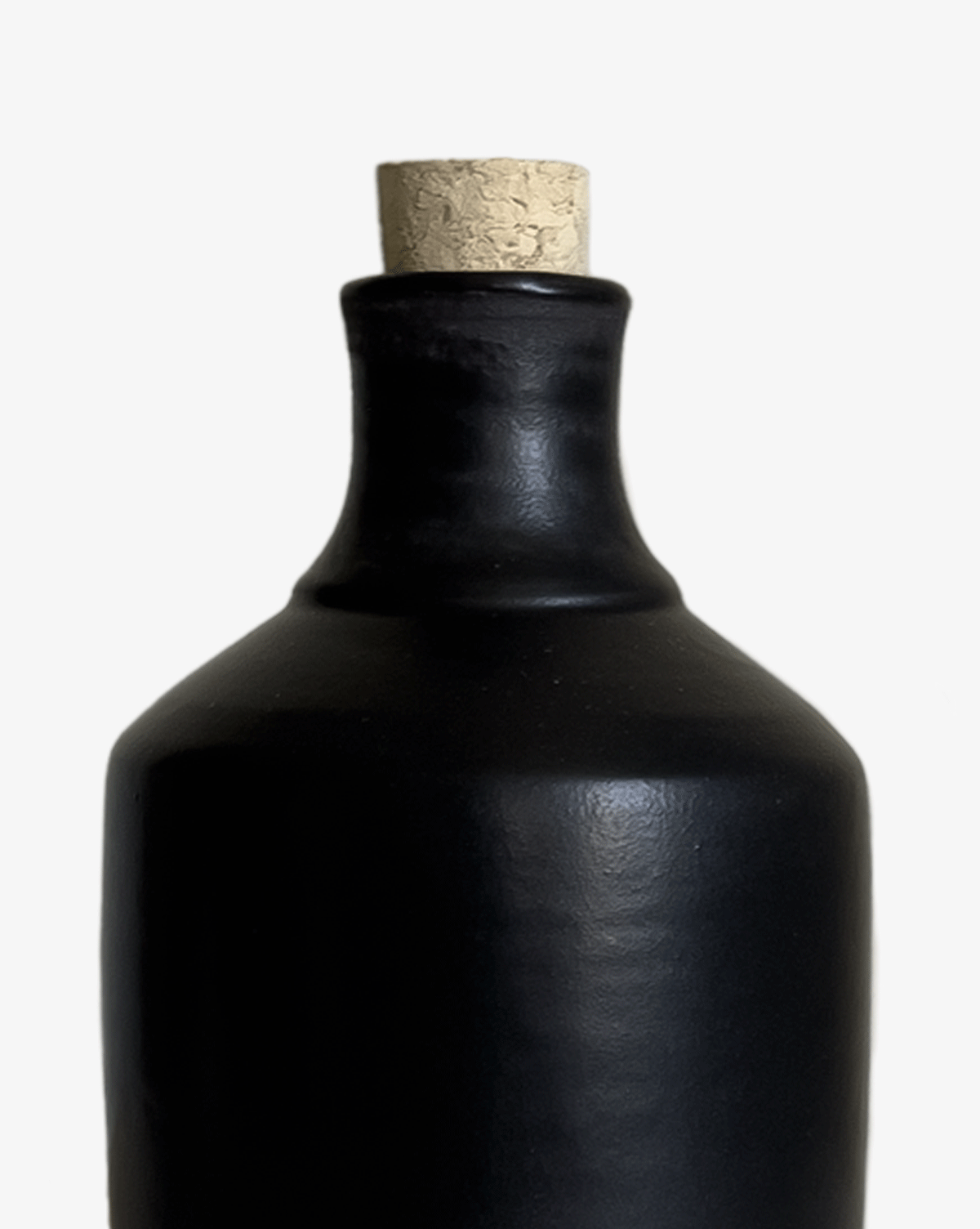 3-teiliges Set Krug & Ölflasche schwarz