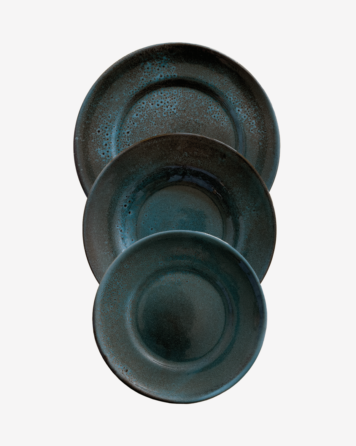3-teiliges Set turchese